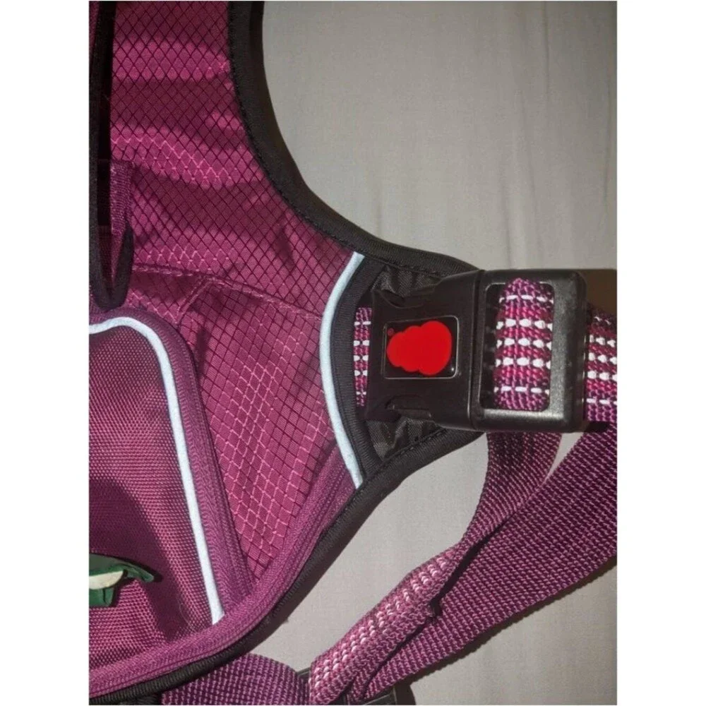 KONG Reflective Pocket Waste Bag Pink Harness XL Retail $70